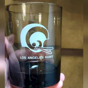 Los Angeles Rams 70's Glass